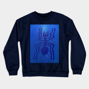 Nazca Spider Vertical Format Crewneck Sweatshirt